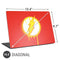 DC Comics The Flash Emblem Drip Universal Laptop 16.6in (13.4 x 9.7in) Skin